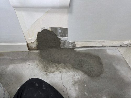 부산 중구 누수탐지 대청동 아파트 10층 거실 바닥 시공 후기 사진