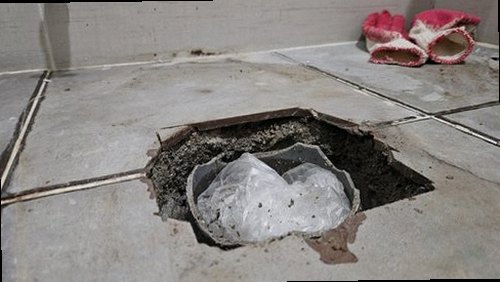 병점구 누수탐지 수도와 난방 배관 누수 유형 비교 도식