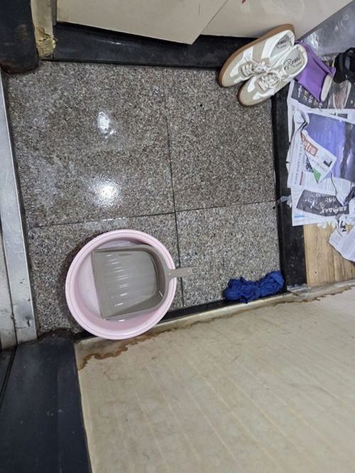성북구 누수탐지 성북동 아파트 12층 거실 천장 시공 후기 사진
