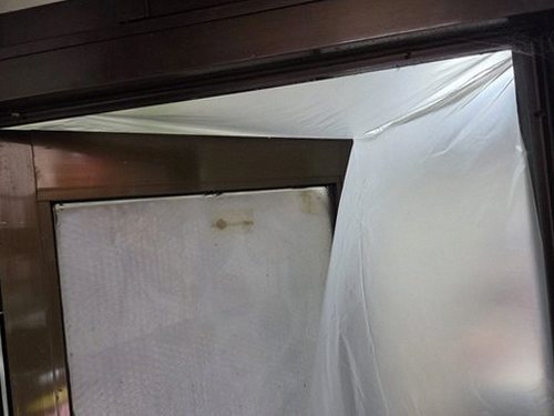 도봉구 누수탐지 천장 얼룩을 점검하는 누수 현장 모습