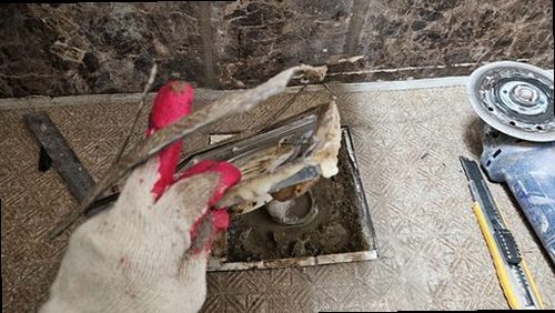 동래구 누수탐지 보일러 분배기와 난방 배관 압력을 확인하는 과정
