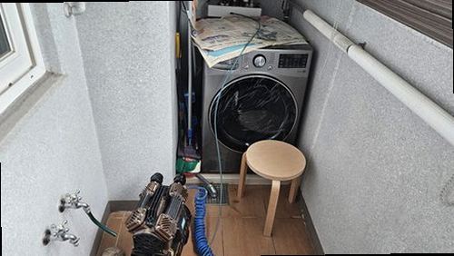 강북구 누수탐지 삼양동 아파트 5층 베란다 시공 후기 사진