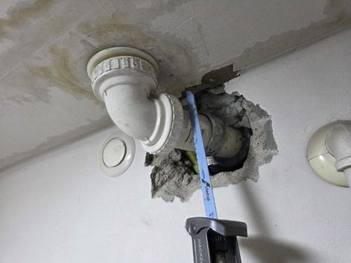 부산 남구 누수탐지 대연동 빌라 4층 다용도실 시공 후기 사진