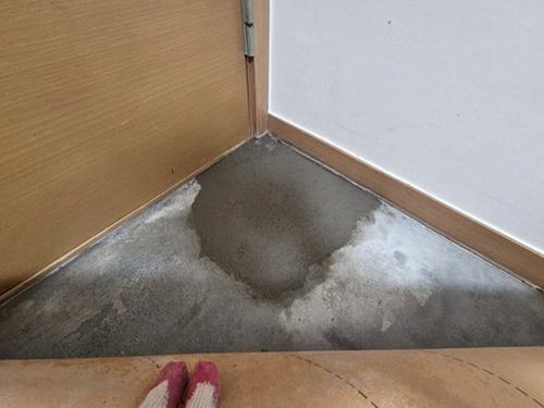 일산동구 누수탐지 지영동 아파트 11층 거실 바닥 시공 후기 사진