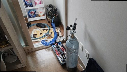 양주 누수탐지 공압 게이지와 가스탐지기를 이용한 배관 검사