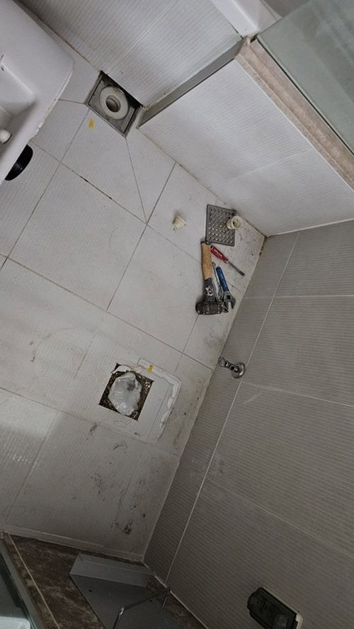팔달구 누수탐지 남창동 빌라 2층 욕실 바닥 시공 후기 사진