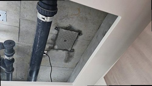 부산 북구 누수탐지 배관 압력 검사와 누수 위치를 확인하는 현장 모습