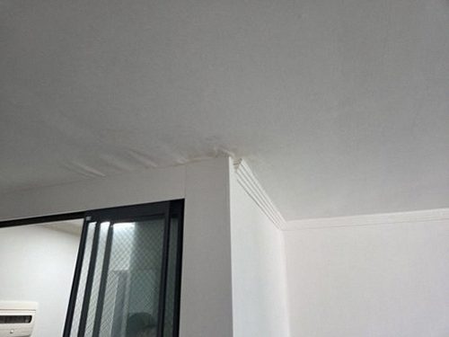 연천 누수탐지 왕징면 빌라 2층 작은방 벽면 시공 후기 사진