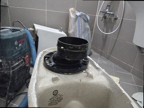 덕양구 누수탐지 토당동 상가 2층 화장실 천장 시공 후기 사진