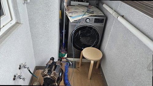 의왕 누수탐지 오전동 아파트 7층 베란다 시공 후기 사진