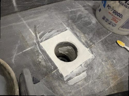 부평구 누수탐지 부평동 오피스텔 6층 욕실 앞 시공 후기 사진