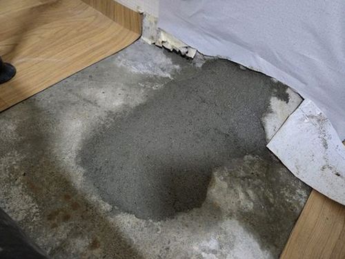유성구 누수탐지 상대동 아파트 6층 거실 바닥 시공 후기 사진