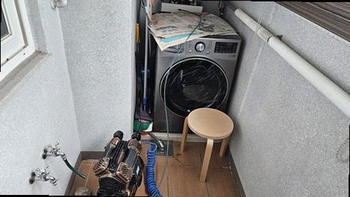 파주 누수탐지 수도계량기 별침과 보일러 배관을 확인하는 현장