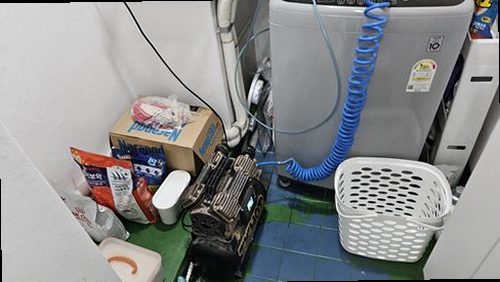 계양구 누수탐지 열화상 카메라와 공압 측정기로 배관을 점검하는 현장