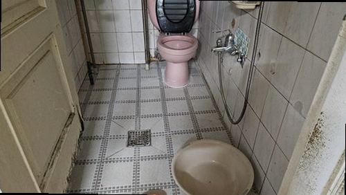 충남 누수탐지 읍내동 빌라 2층 화장실 바닥 시공 후기 사진