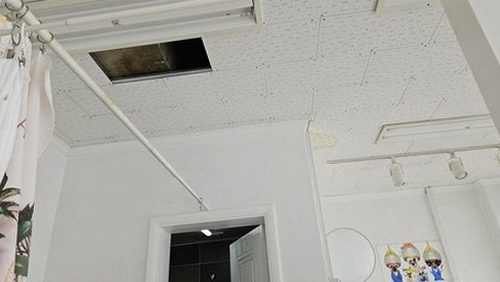 상가 천장 물샘 복구 충북 누수탐지 상가 천장 물샘 복구