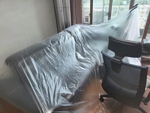 개포동 아파트 7층 주방·아래층 거실 시공 후기 사진