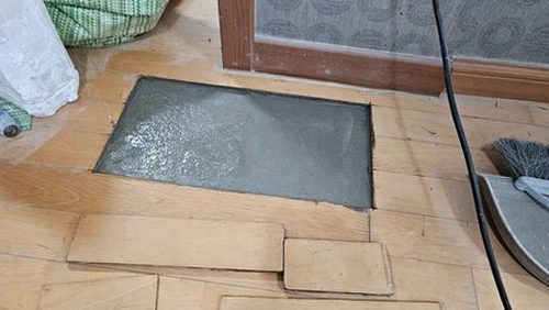 도곡동 오피스텔 15층 거실 벽면 시공 후기 사진