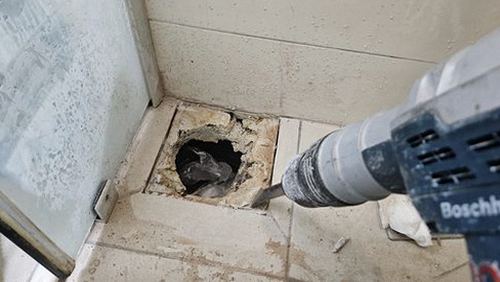 신사동 연립주택 1층 현관 안쪽 시공 후기 사진