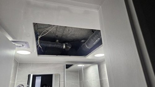 상일동 다가구주택 1층 화장실 시공 후기 사진