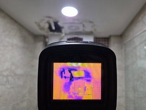 대학동 아파트 8층 욕실 앞 시공 후기 사진