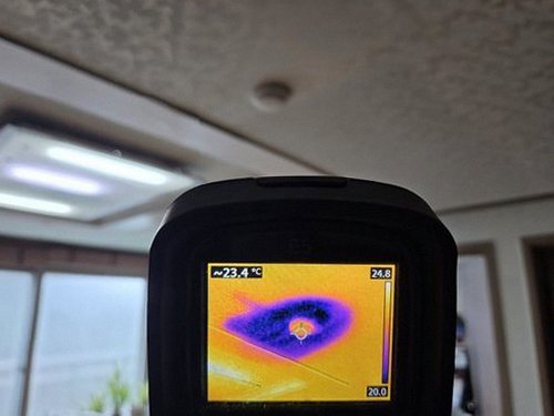 보라매동 아파트 14층 거실 바닥 시공 후기 사진