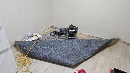 공릉동 빌라 3층 거실 벽면 시공 후기 사진