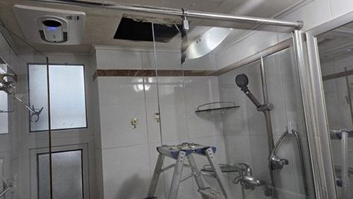방학동 상가 2층 화장실 인근 시공 후기 사진