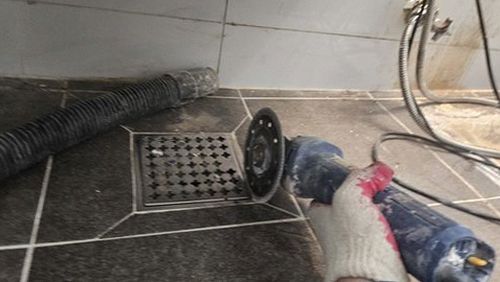 장안동 상가 1층 화장실 시공 후기 사진