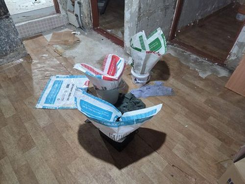 장안동 주상복합 7층 거실 시공 후기 사진