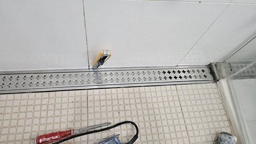 전농동 상가 1층 천장 조명 주변 시공 후기 사진