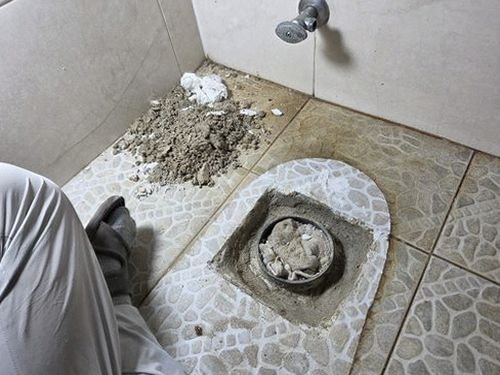 청량리동 오피스텔 8층 현관 옆 벽 시공 후기 사진