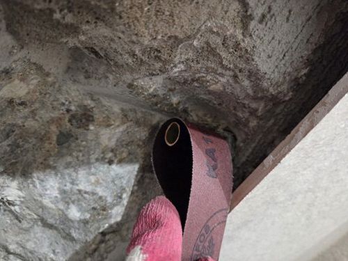도화동 상가 2층 주방 천장 시공 후기 사진