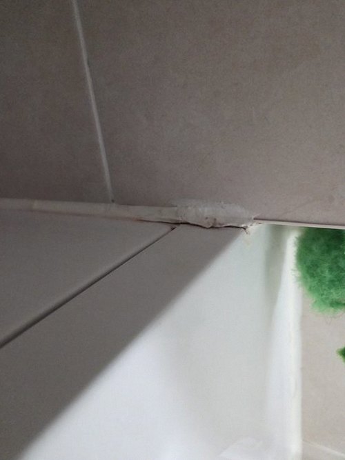 중동 주상복합 11층 욕실 천장 시공 후기 사진