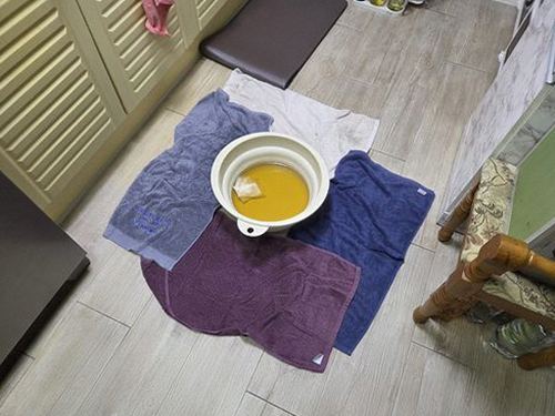영천동 아파트 10층 거실 시공 후기 사진
