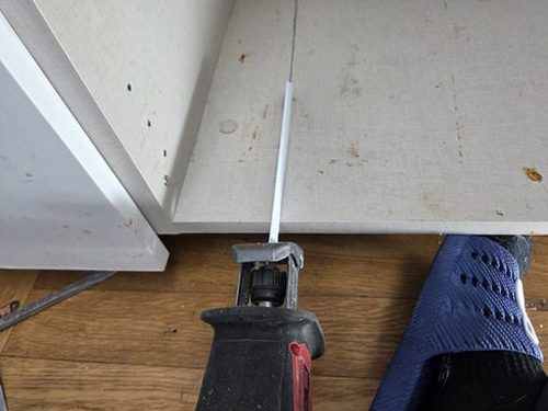 동화동 아파트 5층 주방 하부장 시공 후기 사진