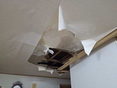 산림동 상가주택 지하주차장 천장 시공 후기 사진