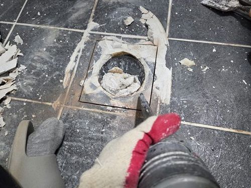 삼전동 아파트 10층 현관 벽면 시공 후기 사진