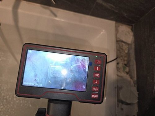 신길동 오피스텔 7층 욕실 앞 시공 후기 사진