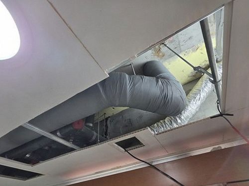 원효로동 상가건물 2층 천장 시공 후기 사진
