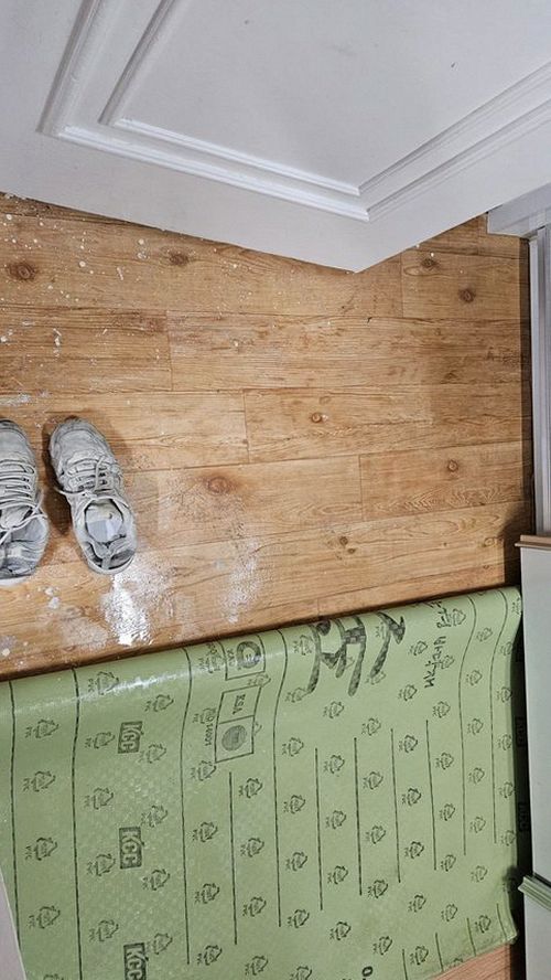 역촌동 아파트 7층 거실 벽면 시공 후기 사진