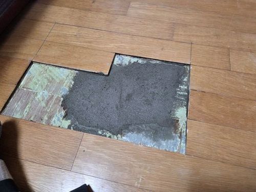 역촌동 아파트 5층 거실 바닥 시공 후기 사진