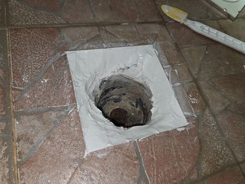 증산동 빌라 4층 현관 수납장 안쪽 시공 후기 사진