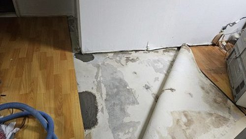 관훈동 아파트 7층 거실 바닥 시공 후기 사진