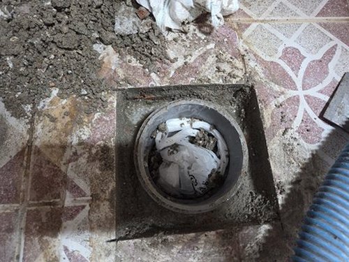 인사동 상가건물 3층 사무실 화장실 시공 후기 사진